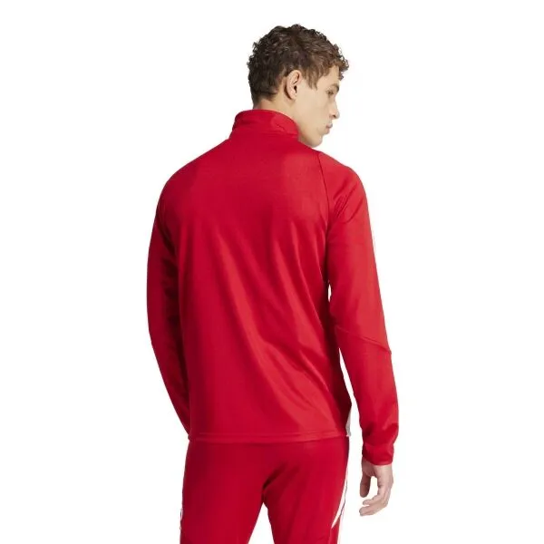 adidas TIRO24 TRAINING TOP Pánska mikina, červená, veľkosť