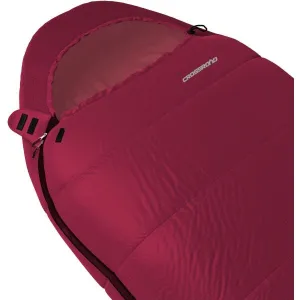 Crossroad GRANADA 200 Spací vak, vínová, veľkosť 200 cm - pravý zips
