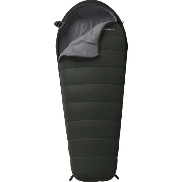Crossroad MANAM XL Spací vak, tmavo zelená, veľkosť 210 cm - ľavy zips