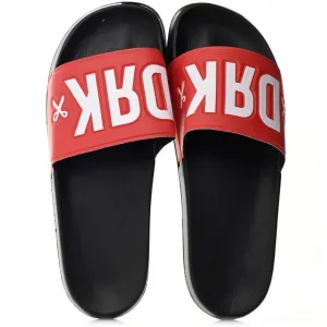 DRK LAGOON SLIP ON Pánske šľapky, červená, veľkosť