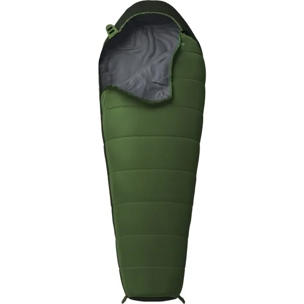 Crossroad GRANADA 225 Spací vak, zelená, veľkosť 225 cm - ľavy zips