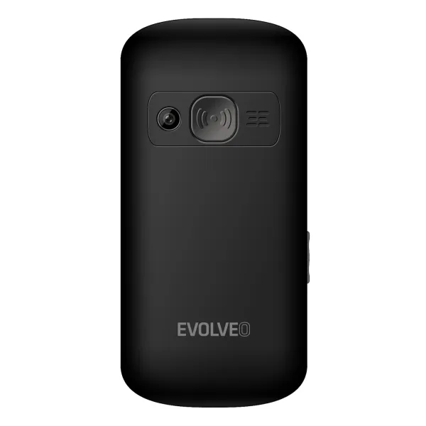 EVOLVEO EasyPhone XS, mobilný telefón pre seniorov, čierny