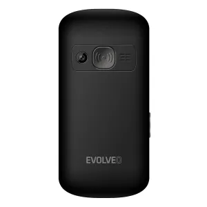 EVOLVEO EasyPhone XS, mobilný telefón pre seniorov, čierny
