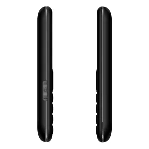 EVOLVEO EasyPhone XS, mobilný telefón pre seniorov, čierny