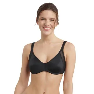 DIM GENEROUS MINIMIZER BRA - Dámska zmenšujúca podprsenka s kosticami - čierna