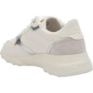 White women's sneakers Geox Alleniee - Women's