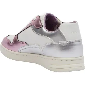 Silver women's sneakers Geox Jaysen - Women's