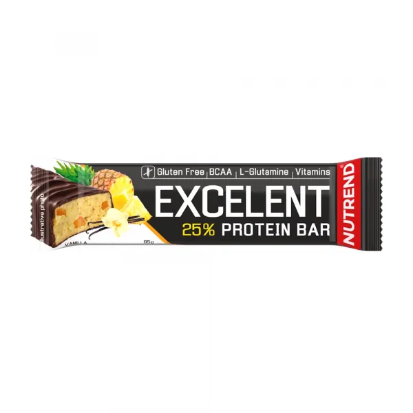 Nutrend EXCELENT protein bar 85g ananás-kokos
