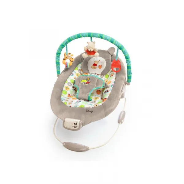 Lehátko vibrujúce s melódiou Winnie the Pooh Dots & Hunny 0 m+, do 9 kg