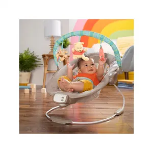 Lehátko vibrujúce s melódiou Winnie the Pooh Dots & Hunny 0 m+, do 9 kg