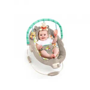 Lehátko vibrujúce s melódiou Winnie the Pooh Dots & Hunny 0 m+, do 9 kg