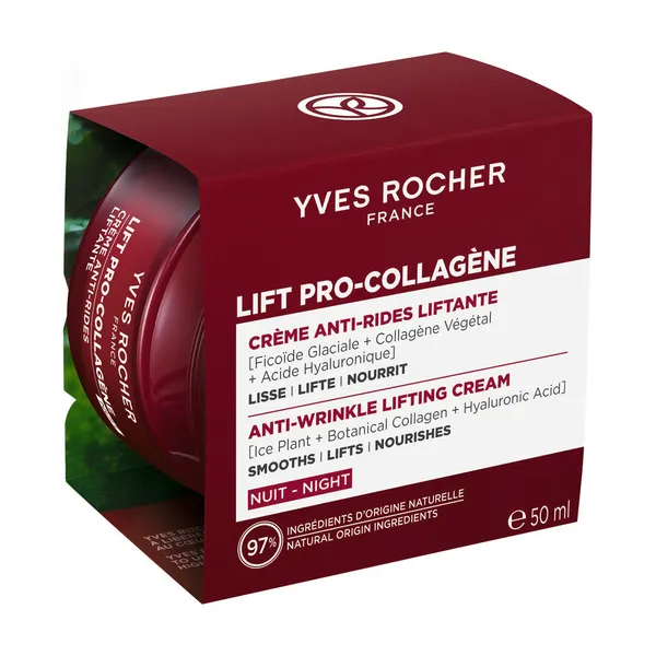 YVES ROCHER Lift Pro-Collagène Nočná vyhladzujúca starostlivosť 50 ml