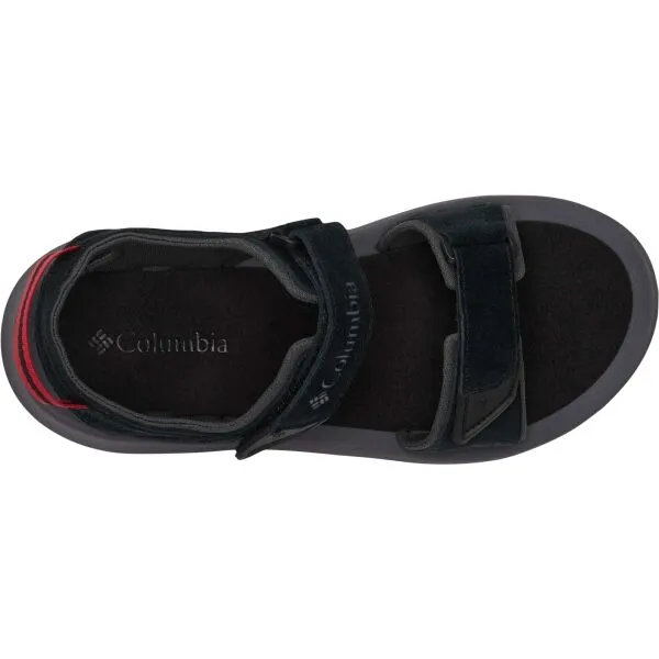 Columbia TRAILSTORM HIKER 2 STRAP Dámske kožené sandále, čierna, veľkosť 40