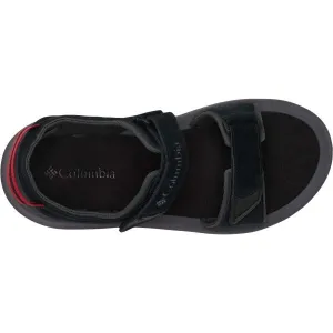 Columbia TRAILSTORM HIKER 2 STRAP Dámske kožené sandále, čierna, veľkosť 40