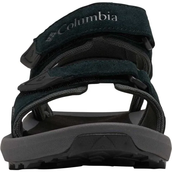 Columbia TRAILSTORM HIKER 2 STRAP Dámske kožené sandále, čierna, veľkosť 40
