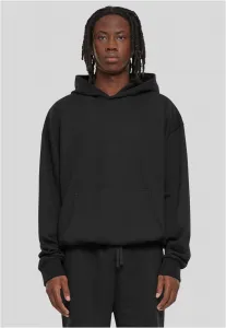 Men's Light Terry Hoody Sweatshirt - Black