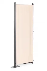 MultiGarden Skládací zahradní zástěna KELTO 167x216 cm béžová