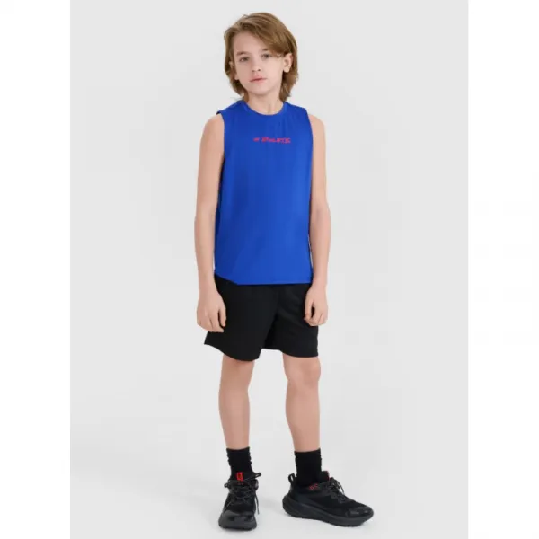 Chlapčenské tréningové kraťasy 4F JUNIOR SHORTS FNK M0859-20S-DEEP BLACK