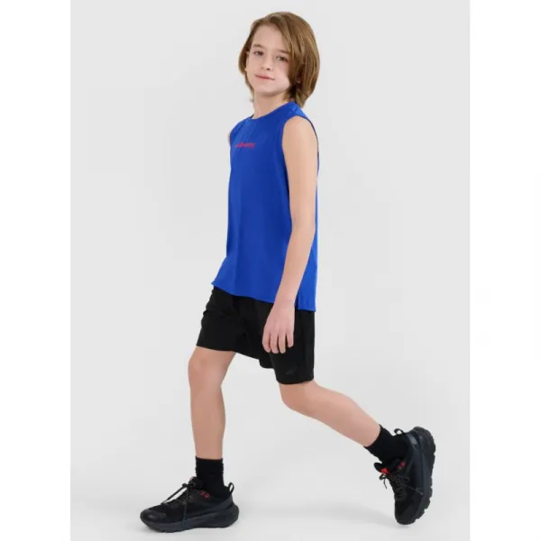Chlapčenské tréningové kraťasy 4F JUNIOR SHORTS FNK M0859-20S-DEEP BLACK