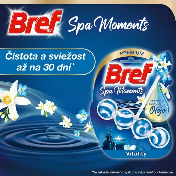 Bref Spa Moments Vitality tuhý WC blok 3 x 50 g