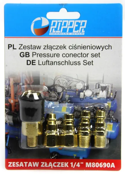 Marpol M80690A – Sada tlakových spojok 1/4" (5 ks)