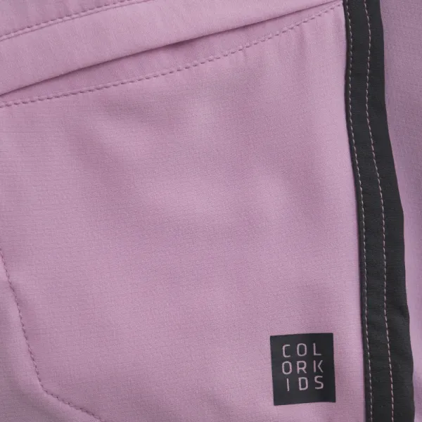 Detské turistické nohavice COLOR KIDS Pants Stretch-6285-Orchid