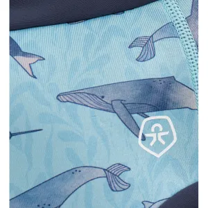 Plavky spodný diel COLOR KIDS Trunks AOP-7148-Blue