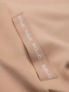 Pánska mikina s kapucňou na zips-béžová