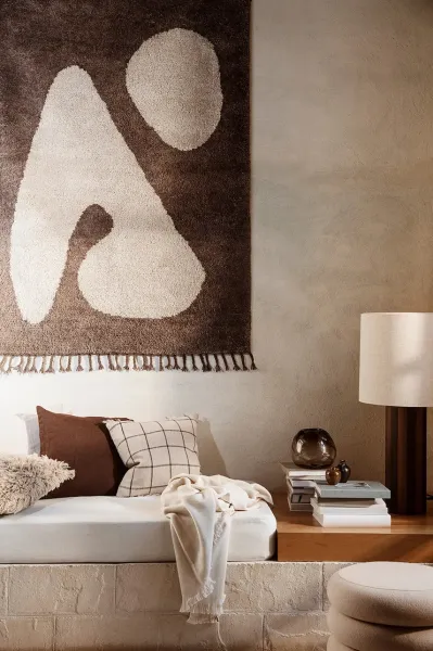 Vlnený koberec ferm LIVING Abstract Rug 80 x 120 cm