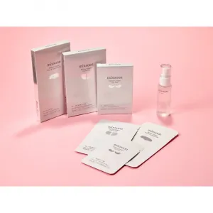 mixsoon Melting Collagen Neck & Forehead Film hydratačná plátienková maska na tvár a krk 5 ks