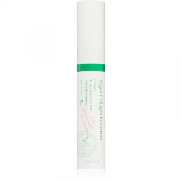 AXIS-Y 6+1+1 Advanced Formula Vegan Collagen Eye Serum očné sérum proti opuchom a vráskam s kolagénom 10 ml