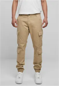 Double Cargo Twill Jogging Pants warmsand