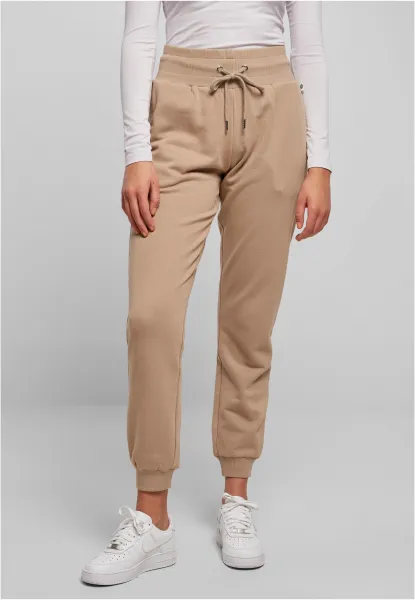 Women's Organic High-Waisted Sweatpants Softtaupe