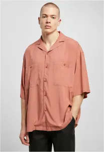 Oversized Terracotta Recreational Shirt