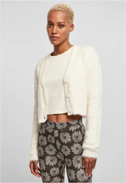 Women's Feather Sweater - Cream