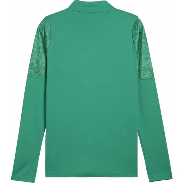 Puma TEAMCUP TRAINING JACKET Pánska futbalová bunda, zelená, veľkosť
