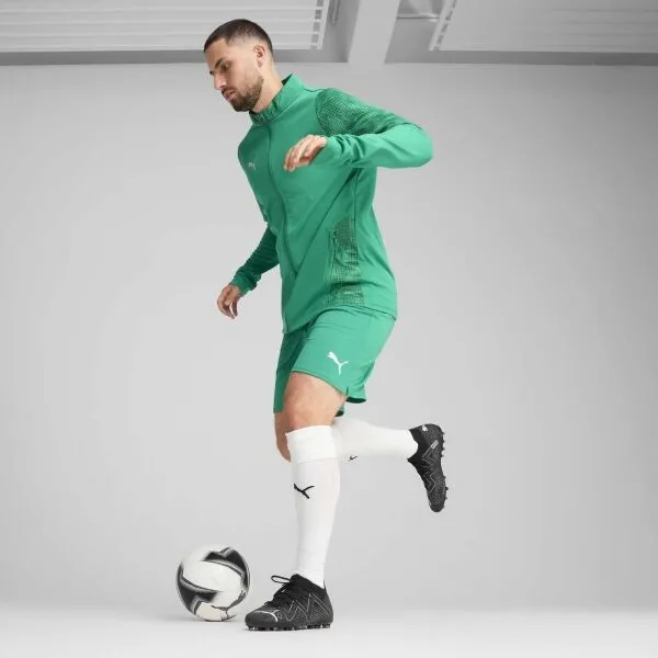 Puma TEAMCUP TRAINING JACKET Pánska futbalová bunda, zelená, veľkosť
