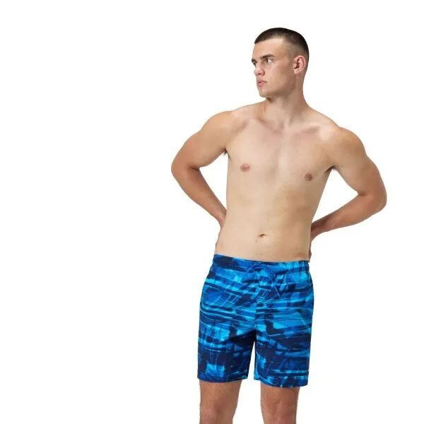 Speedo redondo edge volley piction blue s - uk32