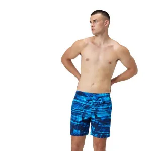 Speedo redondo edge volley piction blue s - uk32