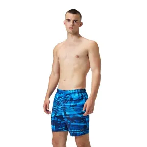 Speedo redondo edge volley piction blue s - uk32