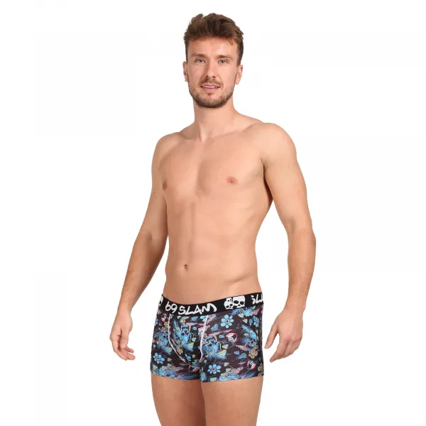 Pánske boxerky 69SLAM Hip SKULL TRIP MASON (MSYSKU-PO) M, trenky