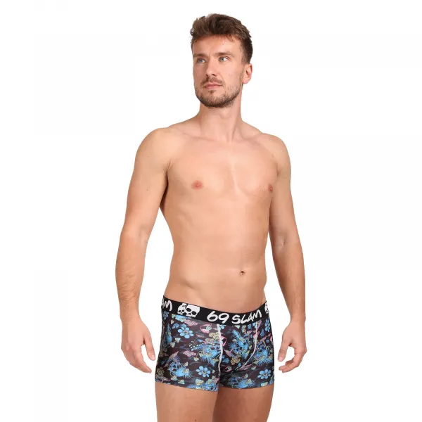 Pánske boxerky 69SLAM Hip SKULL TRIP MASON (MSYSKU-PO) M, trenky