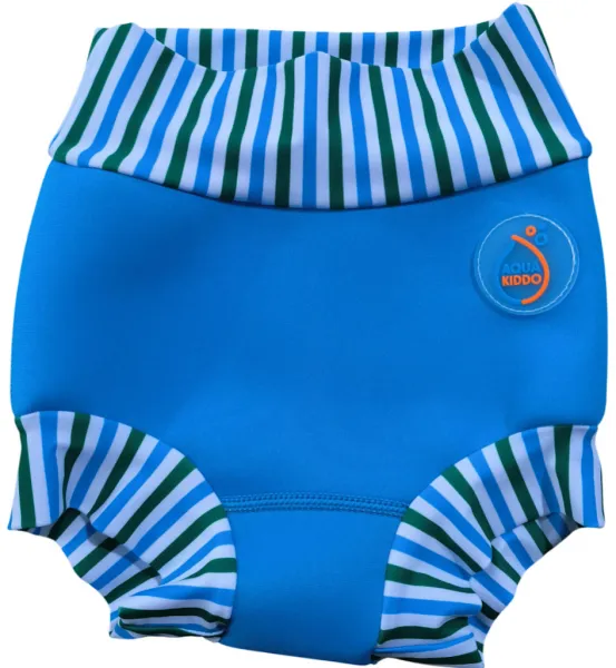 Dojčenské plavky aquakiddo swim nappy neon blue s