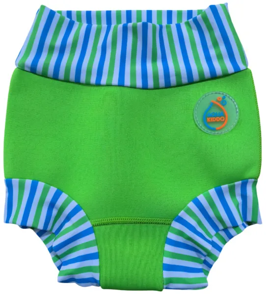 Aquakiddo swim nappy neon green s