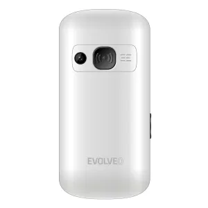 EVOLVEO EasyPhone XS, mobilný telefón pre seniorov, biely