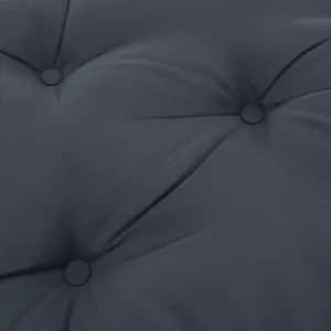 Vankúš na paletové sedenie, tmavosivá, LEGNO