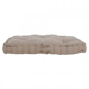 Vankúš na paletové sedenie, hnedosivá Taupe, LEGNO