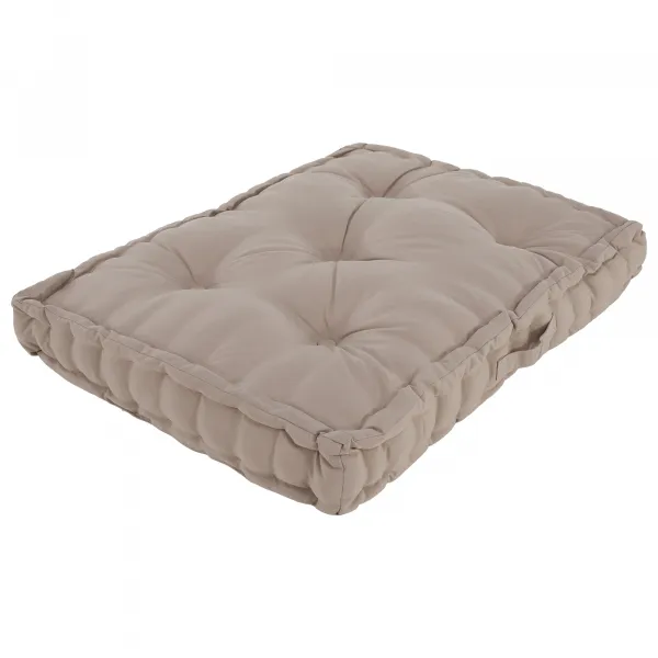 Vankúš na paletové sedenie, hnedosivá Taupe, LEGNO