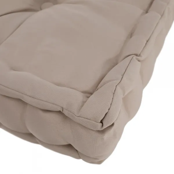 Vankúš na paletové sedenie, hnedosivá Taupe, LEGNO