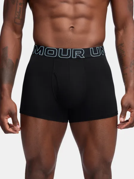 3PACK pánske boxerky Under Armour čierne (1383891 003) L, trenky